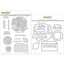 Load image into Gallery viewer, Honey Bee Stamps - Nancys Lilac Bouquet - Stamp Set and Die Set Bundle