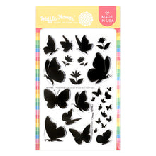 Load image into Gallery viewer, Waffle Flower - Postage Collage Wild Butterflies Stamp Set