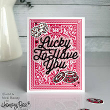 Load image into Gallery viewer, Honey Bee Stamps - Royal Flush - Stamp Set and Die Set Bundle