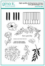 Load image into Gallery viewer, Gina K Designs - Life is the Song - Stamp Set and Die Set Bundle