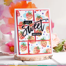 Load image into Gallery viewer, Waffle Flower - Postage Collage Die and Stencil Bundle