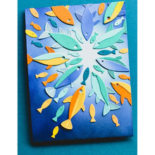 Load image into Gallery viewer, Birch Press Design - Block Print - Swimmer Fish - Style 57621