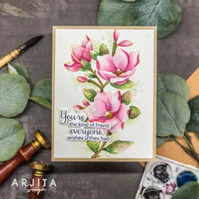 Load image into Gallery viewer, Gina K Designs - Magnolia Wishes - Stamp Set and Die Set Bundle