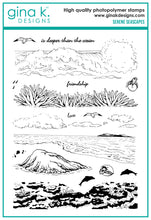 Load image into Gallery viewer, Gina K Designs - Serene Seascapes - Stamp Set and Die Set Bundle