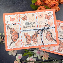 Load image into Gallery viewer, Waffle Flower - Postage Collage Stamp Set