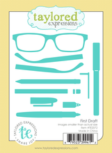 Load image into Gallery viewer, Taylored Expressions - First Draft - Die set