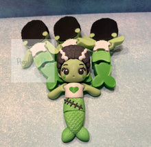 Load image into Gallery viewer, Monster Mermaid: Bride of Frankenstein