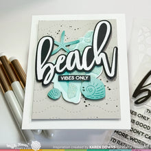 Load image into Gallery viewer, Waffle Flower - Oversized Beach Combo - Stamp Set and Die Set Bundle