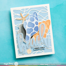 Load image into Gallery viewer, Waffle Flower - Sea Snail Die-n- Stencil