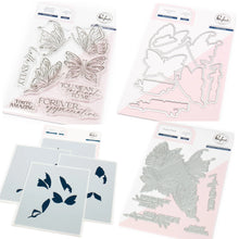 Load image into Gallery viewer, Pinkfresh Studio - Butterfly Bliss - Stamps, Dies, Stencils and Press Plates Bundle