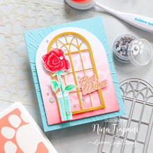 Load image into Gallery viewer, Gina K Designs - Stencil - Scattered Hearts