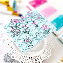 Load image into Gallery viewer, Pinkfresh Studio - Interlaced Diamonds Die and Press Plate Bundle