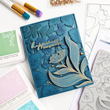 Load image into Gallery viewer, Pinkfresh Studio - Foilage Flair - Stamp Set, Die Set and Stencil Set Bundle
