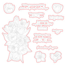 Load image into Gallery viewer, Honey Bee Stamps - Everything Beautiful - Stamp Set and Die Set Bundle