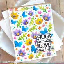 Load image into Gallery viewer, Waffle Flower - Crocus Flutter Die and Stencil Set