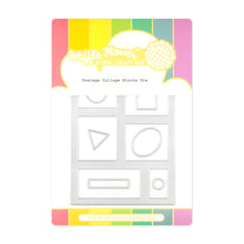 Load image into Gallery viewer, Waffle Flower - Postage Collage Die and Stencil Bundle