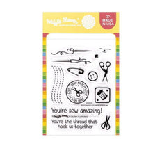 Load image into Gallery viewer, Waffle Flower - Postage Collage Sew Fun Stamp Set