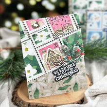 Load image into Gallery viewer, Waffle Flower - Postage Collage Stamp Set