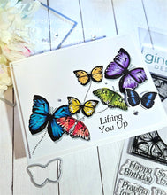 Load image into Gallery viewer, Gina K Designs - Butterfly Frame - Stamp Set and Die Set Bundle