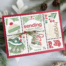Load image into Gallery viewer, Waffle Flower - Postage Collage Stamp Set
