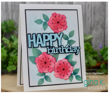 Load image into Gallery viewer, Gina K Designs - Graphic Happy Birthday Dies