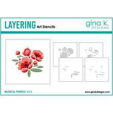 Load image into Gallery viewer, Gina K Designs - Whimsical Primrose - Stencil and Dies Bundle