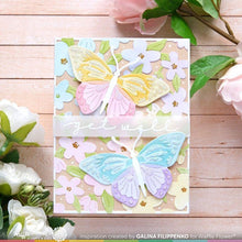 Load image into Gallery viewer, Waffle Flower - Overlapping Hugs Additions - Stamp Set and Die Set Bundle