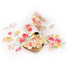 Load image into Gallery viewer, Pinkfresh Studio - Flowers For The Soul - Stamp Set, Die Set, Stencil Set and Washi Tape Bundle