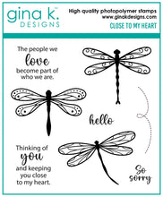 Load image into Gallery viewer, Gina K Designs - Close To My Heart - Stamp Set and Die Set Bundle
