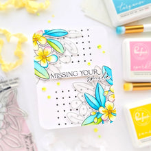 Load image into Gallery viewer, Pinkfresh Studio - Plumeria - Stamps, Dies, Stencils and Press Plates Bundle