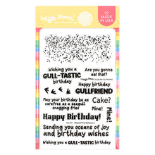 Load image into Gallery viewer, Waffle Flower - Inquisitive Seagulls Stamp Set
