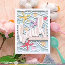 Load image into Gallery viewer, Waffle Flower - Oversized Beach Combo - Stamp Set and Die Set Bundle
