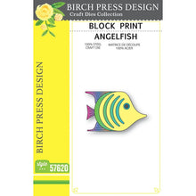 Load image into Gallery viewer, Birch Press Design - Block Print - Angelfish - Style 57620