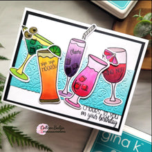 Load image into Gallery viewer, Gina K Designs - Cheers - Stamp Set and Die Set Bundle