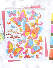 Load image into Gallery viewer, Taylored Expressions - Butterfly Palette - Foil It and Layering Stencil Bundle