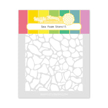 Load image into Gallery viewer, Waffle Flower - Sea Foam Stencil