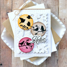 Load image into Gallery viewer, Waffle Flower - Postage Collage Wild Birds Stamp Set