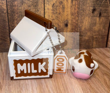 Load image into Gallery viewer, Mini Boop Cow with Chocolate Milk Carton