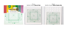 Load image into Gallery viewer, Waffle Flower - 8.5x8.5 Grip Mat