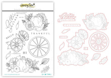 Load image into Gallery viewer, Honey Bee Stamps - Grateful Gatherings - Stamp Set and Die Set Bundle
