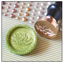 Load image into Gallery viewer, Honey Bee Stamps - Wax Stamper - Water Lily