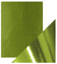 Load image into Gallery viewer, Tonic - Mirror Card Gloss Cardstock - Holly Green