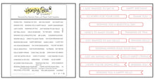 Load image into Gallery viewer, Honey Bee Stamps - Mini Messages - Stamp Set and Die Set Bundle