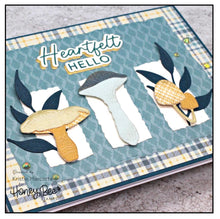Load image into Gallery viewer, Honey Bee Stamps - Heartfelt Hello - Stamp Set and Die Set Bundle