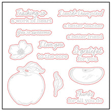 Load image into Gallery viewer, Honey Bee Stamps - Awesome to the Core - Stamp Set, Die Set and Stencil Set Bundle