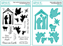 Load image into Gallery viewer, Gina K Designs - Silent Night - Stamp Set and Die Set Bundle