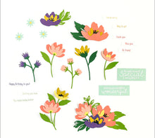 Load image into Gallery viewer, Concord & 9th - Bunch of Blossoms - Stamp and Die Bundle