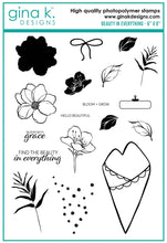 Load image into Gallery viewer, Gina K Designs - Beauty in Everything - Stamp Set and Die Set Bundle