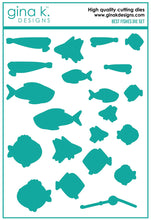Load image into Gallery viewer, Gina K Designs - Best Fishes - Stamp Set and Die Set Bundle