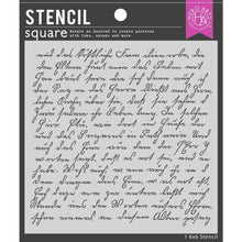 Load image into Gallery viewer, Hero Arts - Script Stencil